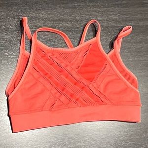 Peloton Coral Sports Bra